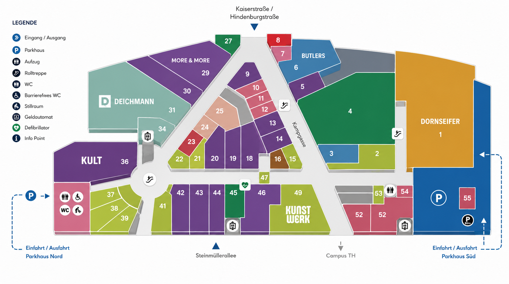 Centerplan Erdgeschoss - Müller