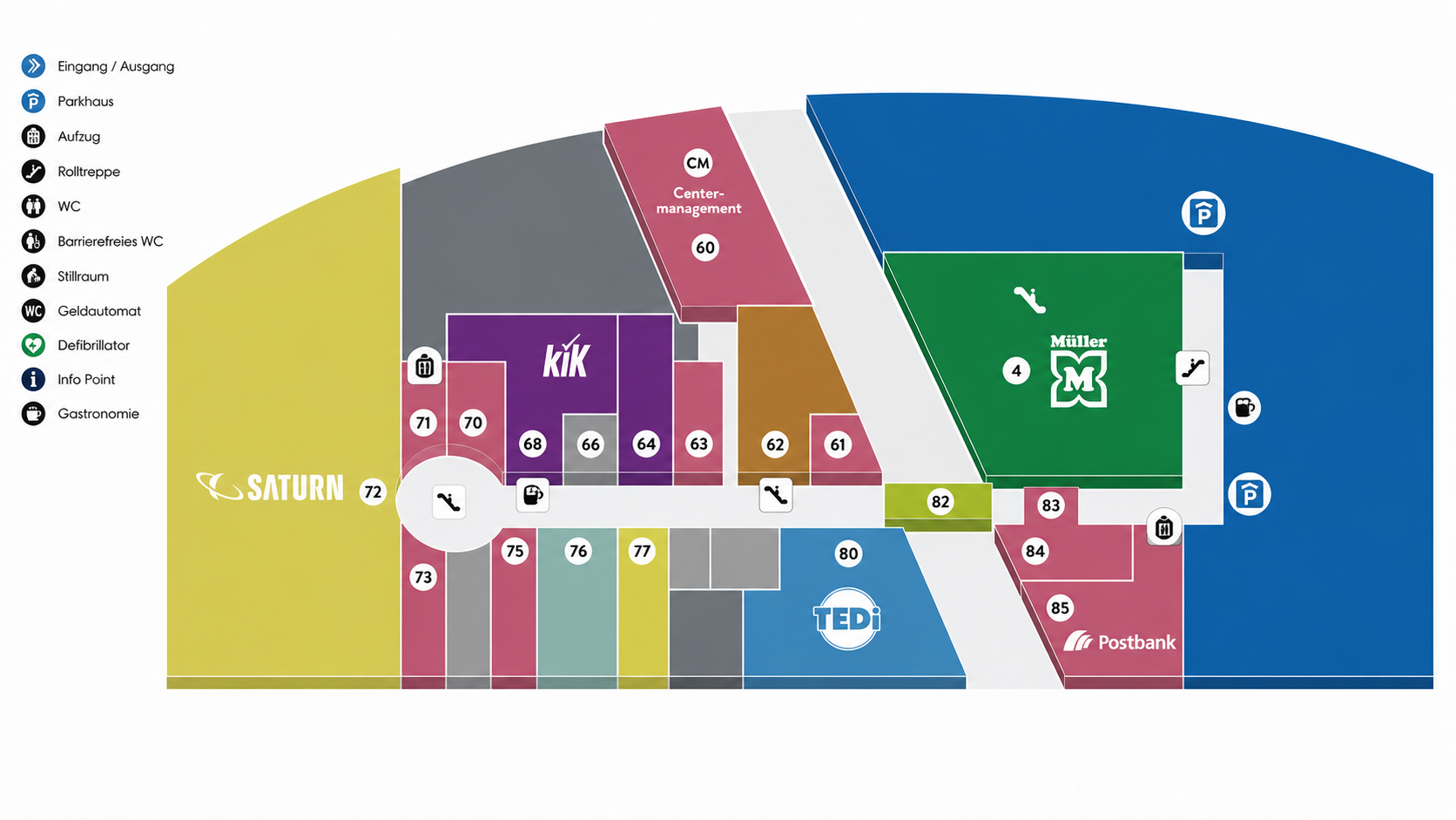 Centerplan Obergeschoss - Only